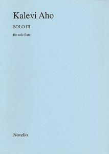 Kalevi Aho: Solo III for flute