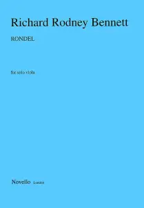 Richard Rodney Bennett: Rondel For Solo Viola