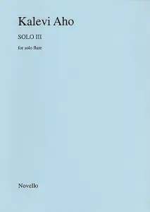 Kalevi Aho: Solo III for flute