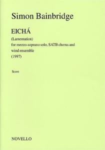 Simon Bainbridge: Eicha (Study Score)
