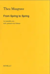 Musgrave: From Spring To Spring for Solo Marimba