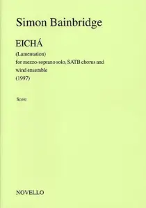 Simon Bainbridge: Eicha (Study Score)
