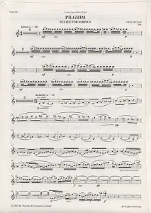 John McCabe: Pilgrim Sextet For Strings (Parts)
