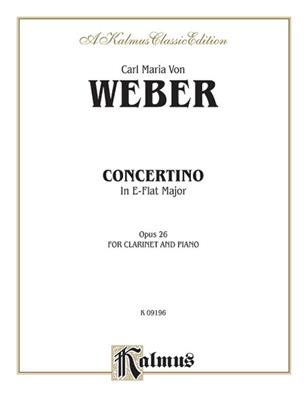 Concertino for Clarinet in A-Flat Major, Op. 26