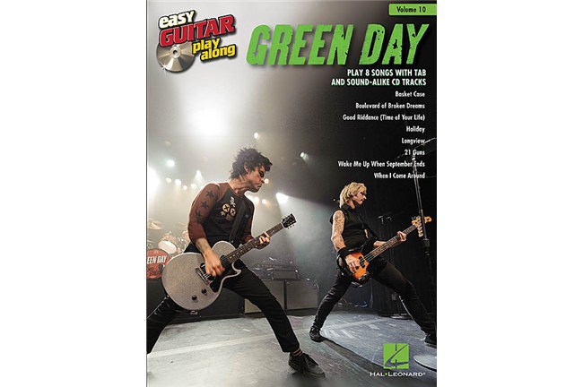 Green Day - Easy Guitar Play-Along (Volume 10) Book/CD