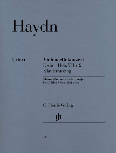 Franz Joseph Haydn: Violoncello Concerto In D Major Hob. VIIb:2