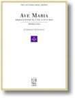 Bach-Gounod: Ave Maria (Medium Voice and Piano)