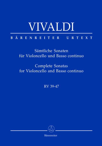 Smtliche Sonaten fr Violoncello und Basso continuo