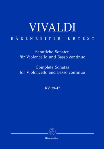 Sämtliche Sonaten für Violoncello und Basso continuo