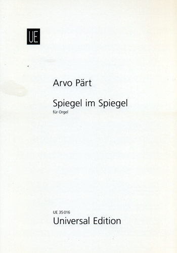 Spiegel im Spiegel (fr Orgel)