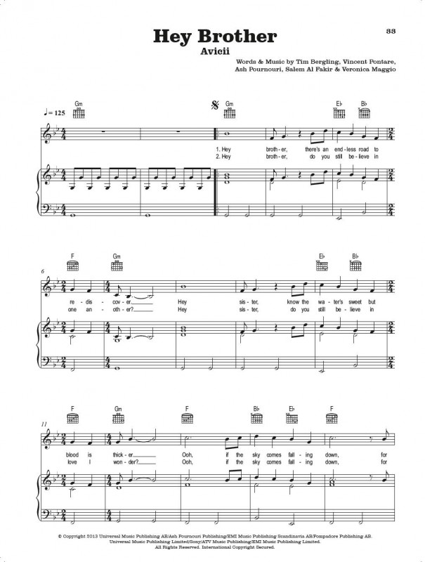 40 Chart-Hits Fr Piano: In Leichten Arrangements