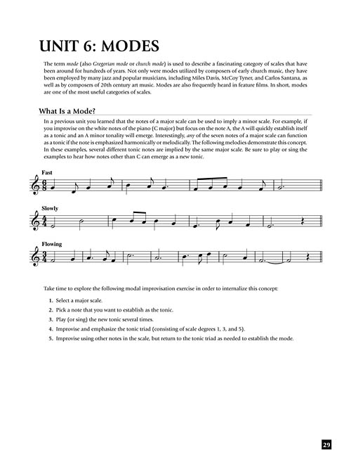 Crash Course In Scales