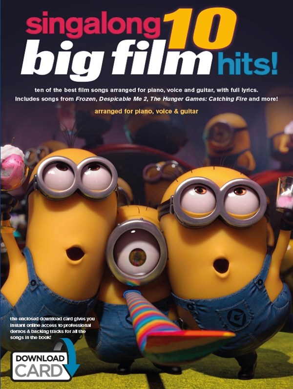 Singalong: 10 Big Film Hits (Book/Audio Download)