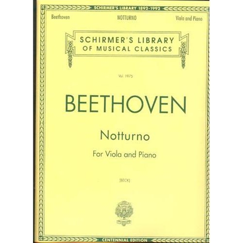 Beethoven: Notturno For Viola And Piano Op.42