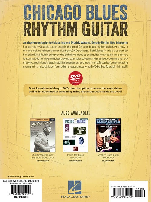 Chicago Blues Rhythm Guitar: The Complete Definitive Guide (Book/DVD)