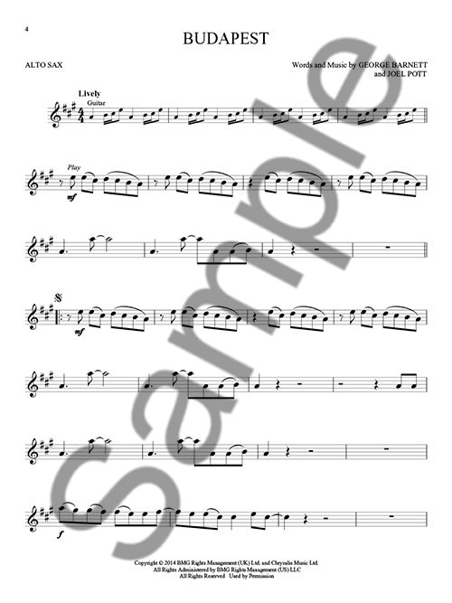 Hal Leonard Instrumental Play-Along: Top Hits - Alto Saxophone (Book/Online Audi