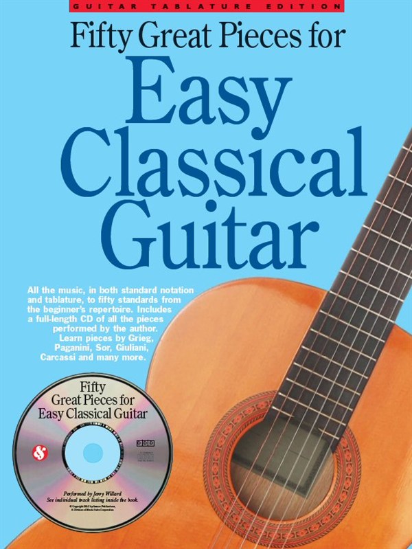 50 Great Pieces For Easy Classical Guitar