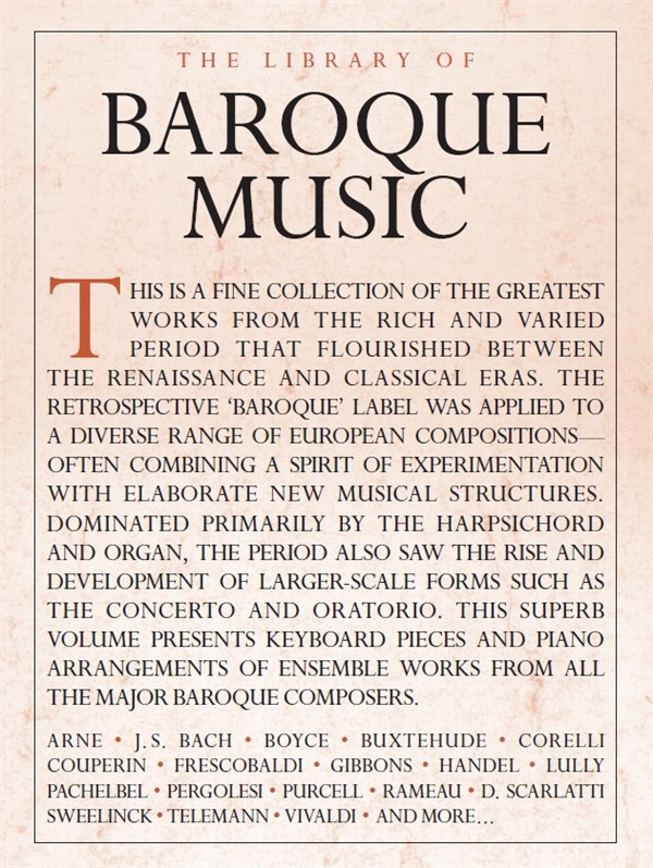 The Library Of Baroque Music