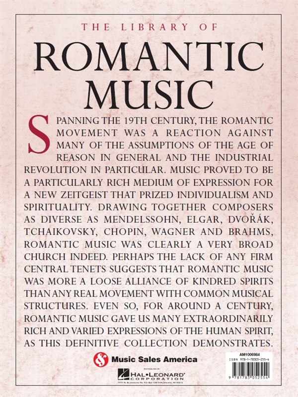 The Library Of Romantic Music