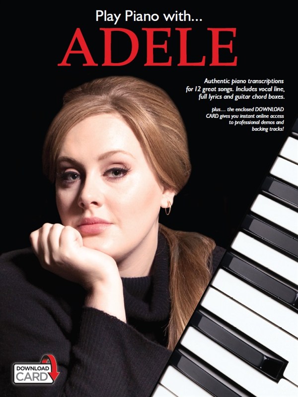 Play Piano With... Adele (Book/Audio Download)