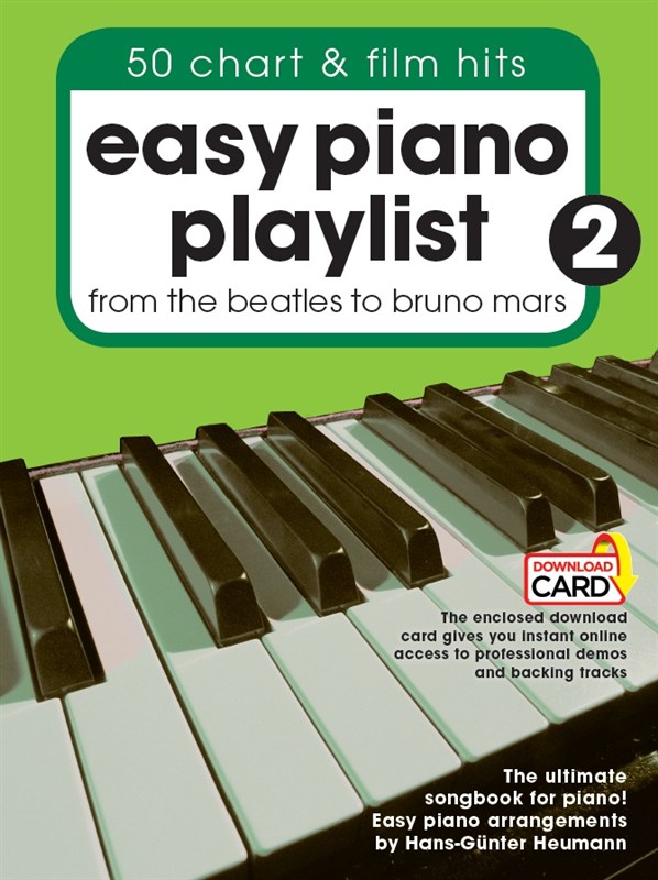 Easy Piano Playlist: Volume 2 (Book/Audio Download)