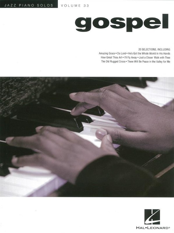 Jazz Piano Solos Volume 33: Gospel