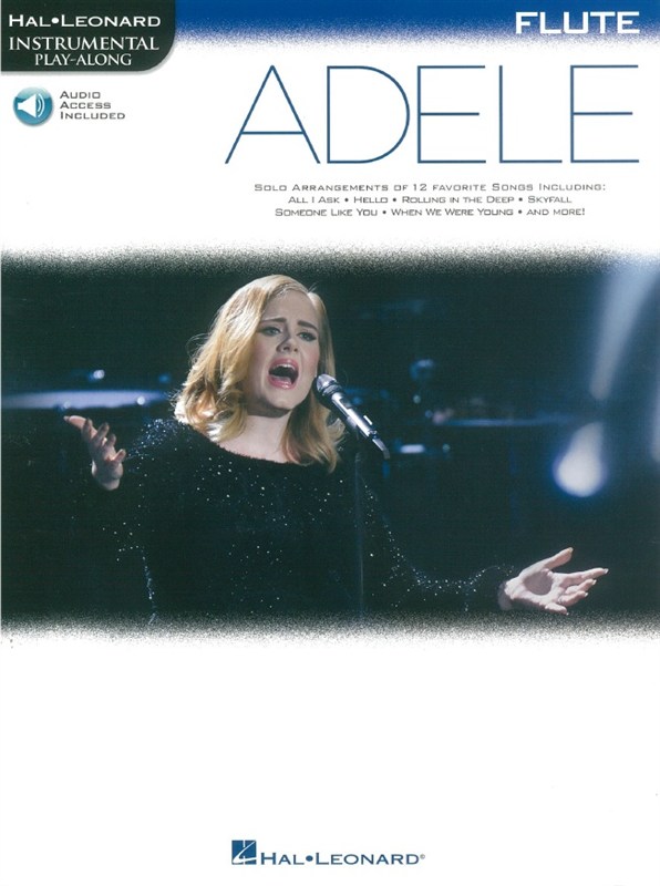 Hal Leonard Instrumental Play-Along: Adele - Flute (Book/Online Audio)