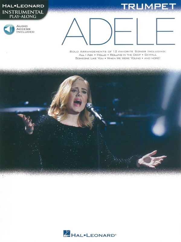 Hal Leonard Instrumental Play-Along: Adele - Trumpet (Book/Online Audio)