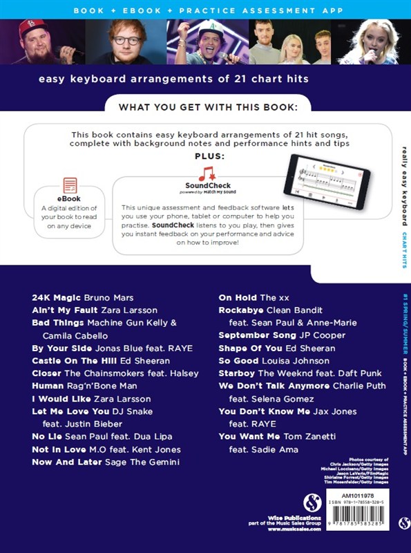 Really Easy Keyboard: Chart Hits - #1 Spring/Summer 2017