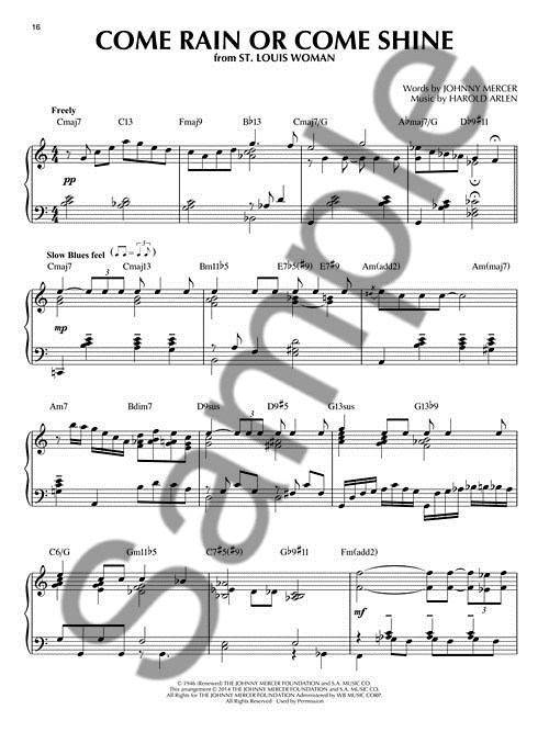Jazz Piano Solos Volume 32: Johnny Mercer
