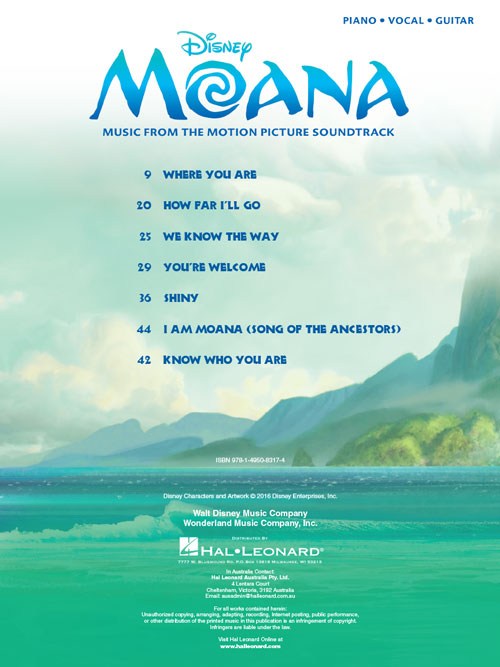 Moana: Music From The Motion Picture Soundtrack (PVG)