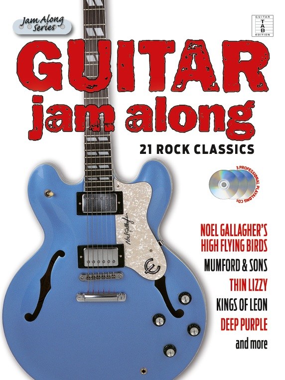 Guitar Jam Along: 21 Rock Classics (Book/3CD)