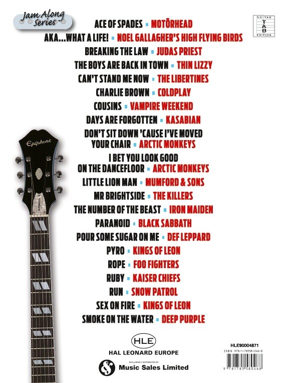 Guitar Jam Along: 21 Rock Classics (Book/3CD)