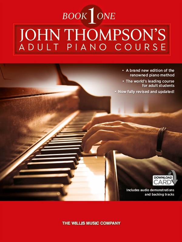 John Thompson's Adult Piano Course: Book One (Book/Audio Download)