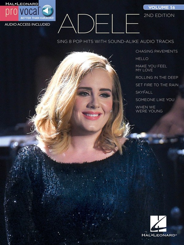 Pro Vocal Women's Edition Volume 56: Adele (Book/Online Audio)