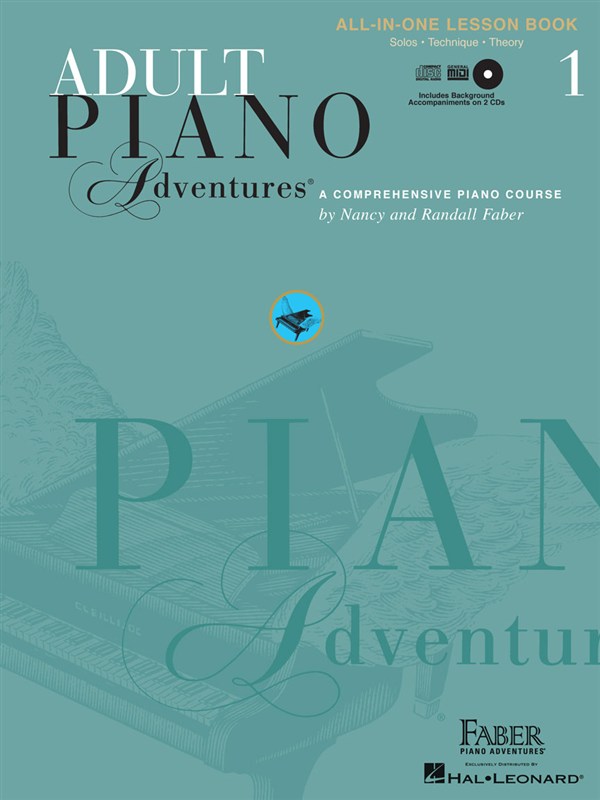 Adult Piano Adventures: All-In-One Lesson Book 1 (Book/2CDs)
