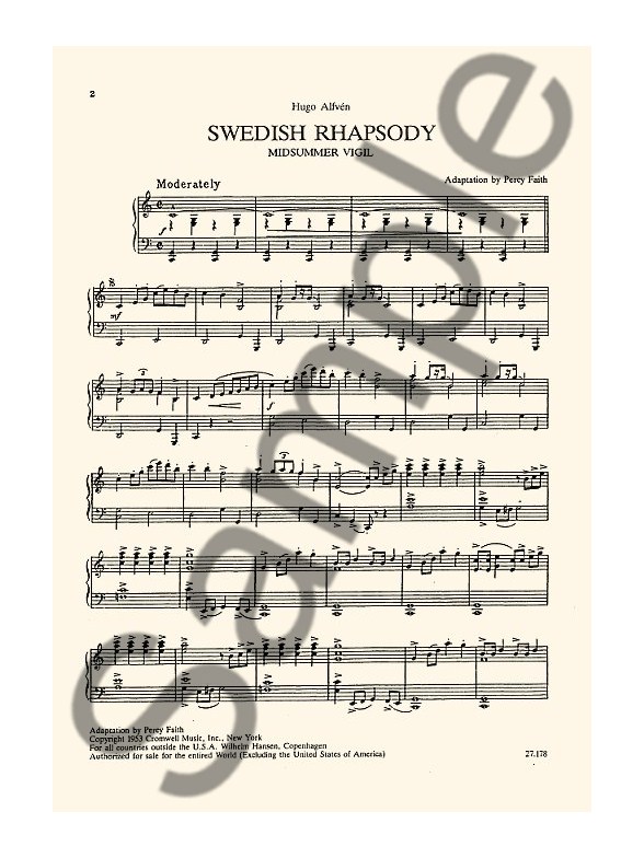 Hugo Alfvén: Midsommarvaka / Swedish Rhapsody