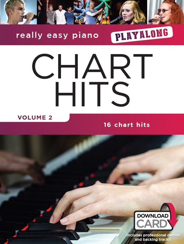 Really Easy Piano Playalong: Chart Hits Volume 2 (Book/Audio Download)