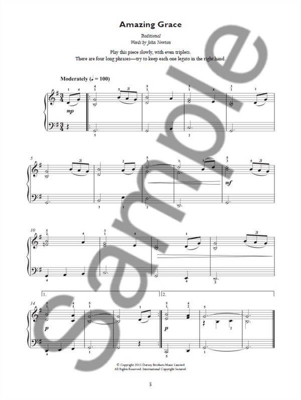 Grade 1 Piano Pieces (Book/Audio Download)