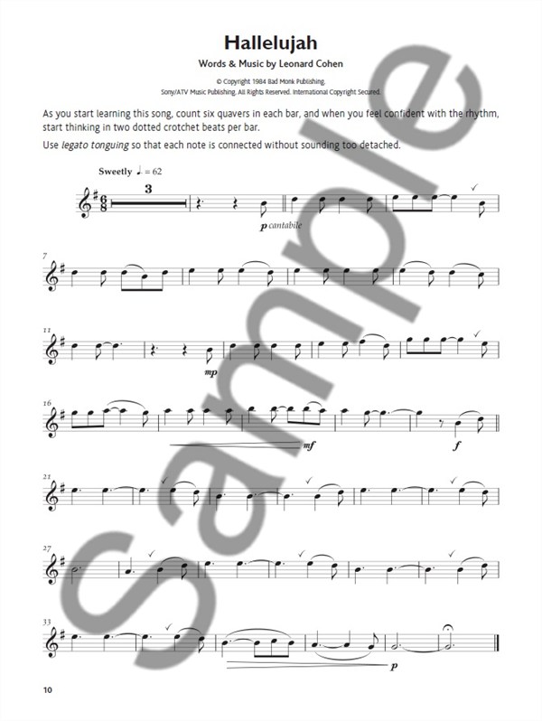 Grade 2 Alto Saxophone Pieces (Book/Audio Download)
