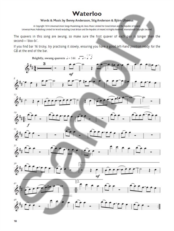 Grade 2 Flute Pieces (Book/Audio Download)