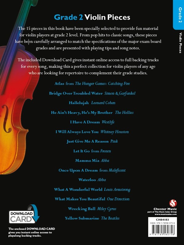 Grade 2 Violin Pieces (Book/Audio Download)
