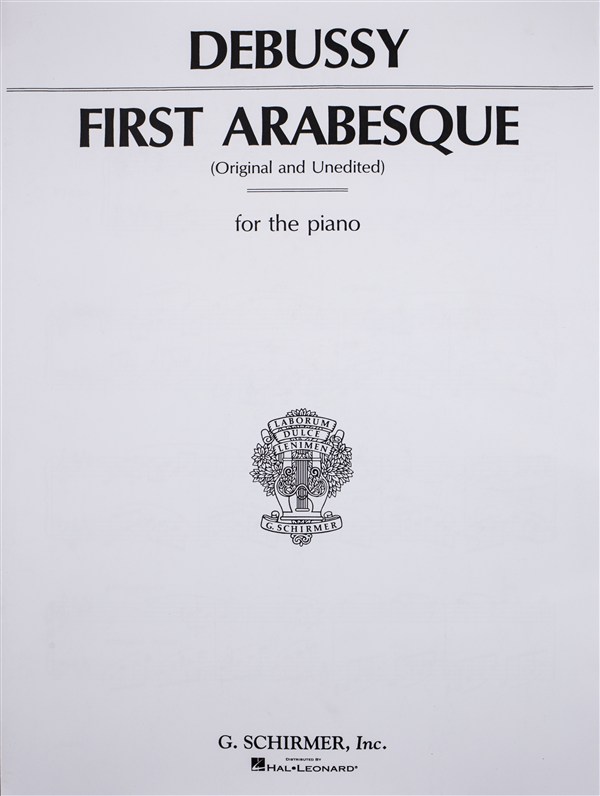 Claude Debussy: Arabesque No.1