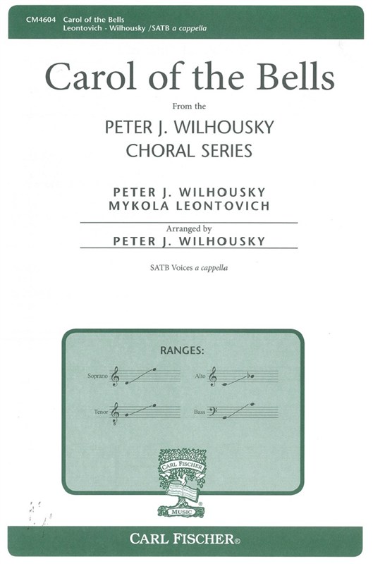 Mykola Leontovich: Carol Of The Bells (SATB)