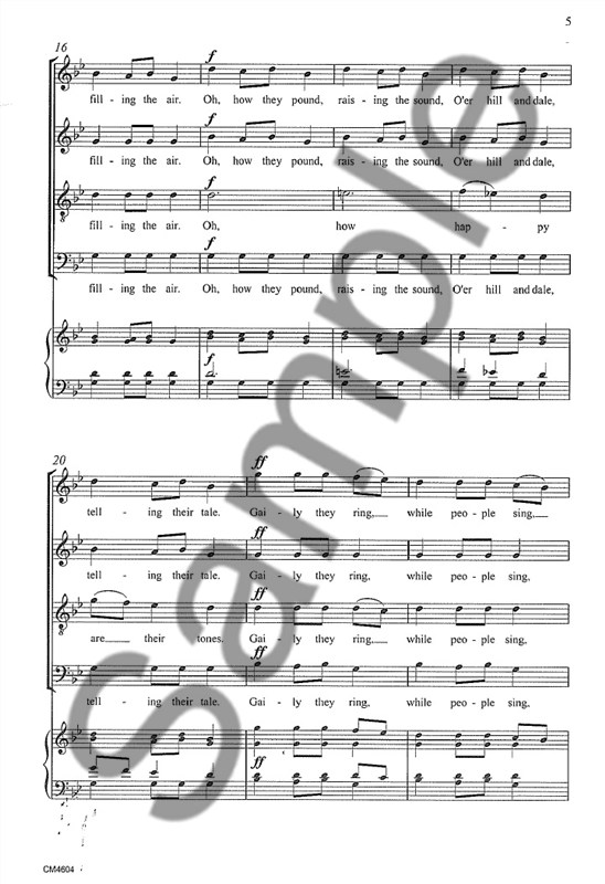 Mykola Leontovich: Carol Of The Bells (SATB)
