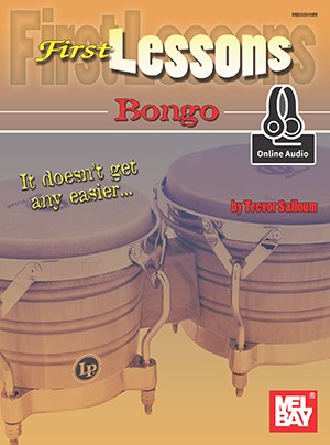 Trevor Salloum: First Lessons Bongo (Book/Online Audio)