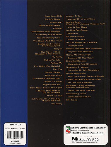 John Denver Anthology Revised Edition