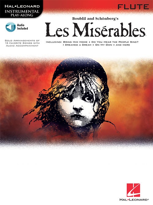 Les Miserables Play-Along Pack - Flute (Book/Online Audio)