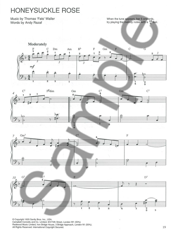 Just Swing: Progressive Piano Solos Grades III - V