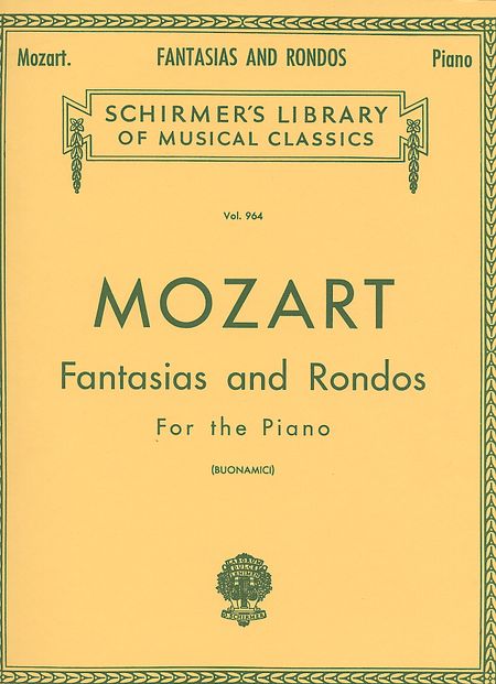 W.A. Mozart: Fantasias And Rondos For Piano